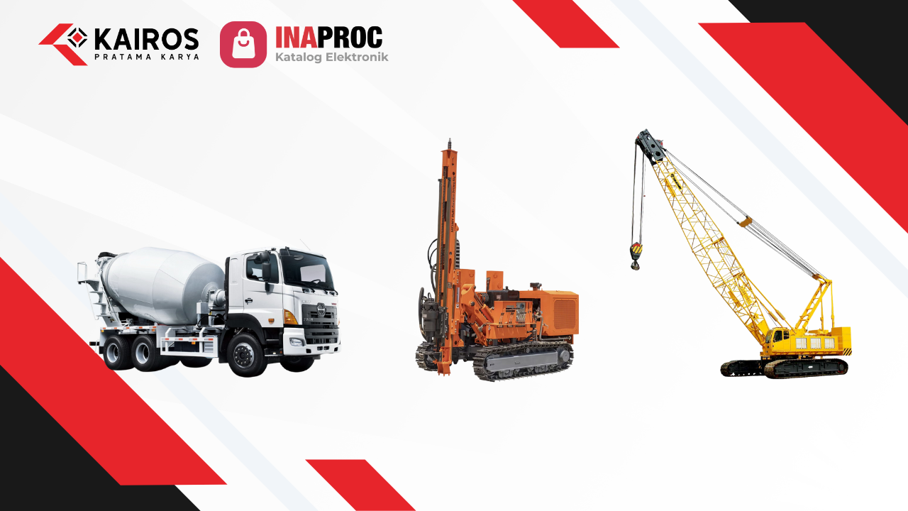 Alat Berat Konstruksi Jembatan di e-Katalog Inaproc Kairos Pratama Karya