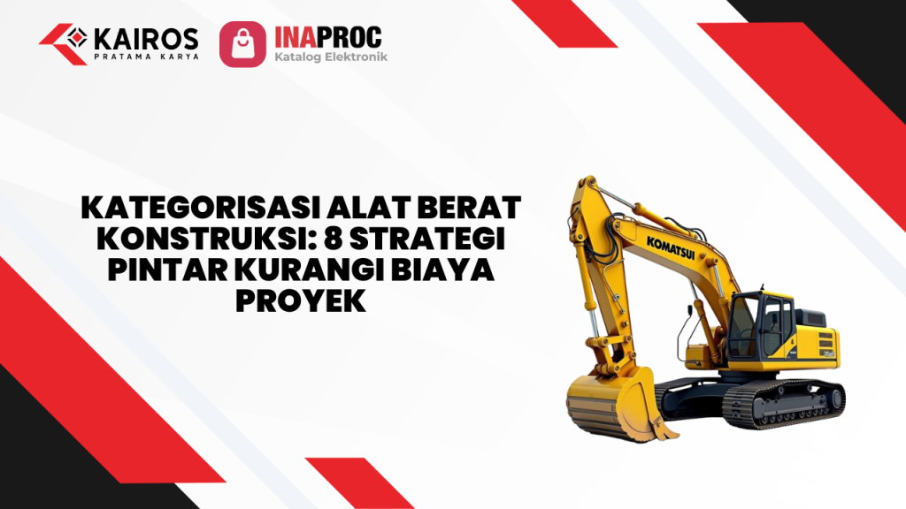 Lihat detail produk Kategorisasi Alat Berat Konstruksi kami di e-Katalog Inaproc Kairos Pratama Karya