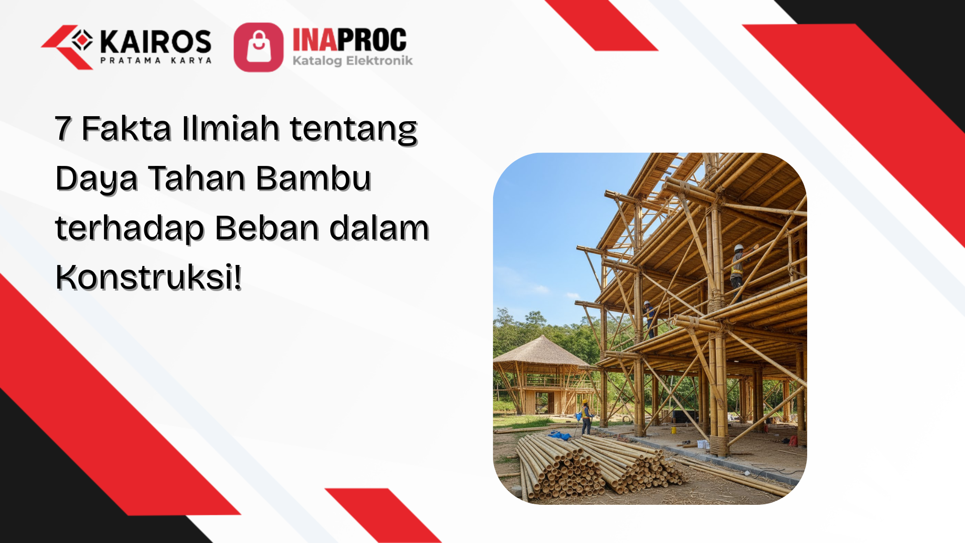 7 Fakta Ilmiah tentang Daya Tahan Bambu terhadap Beban dalam Konstruksi!