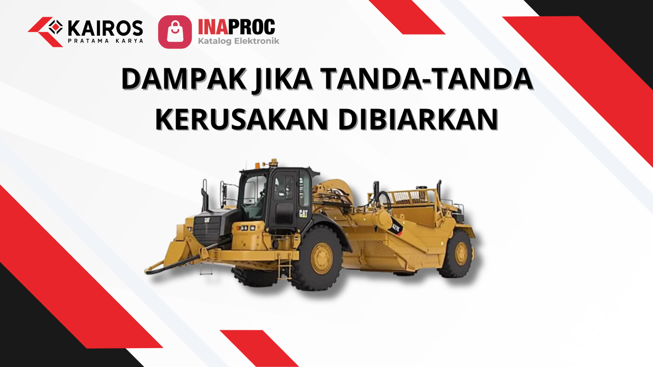 tanda-tanda kerusakan pada scraper