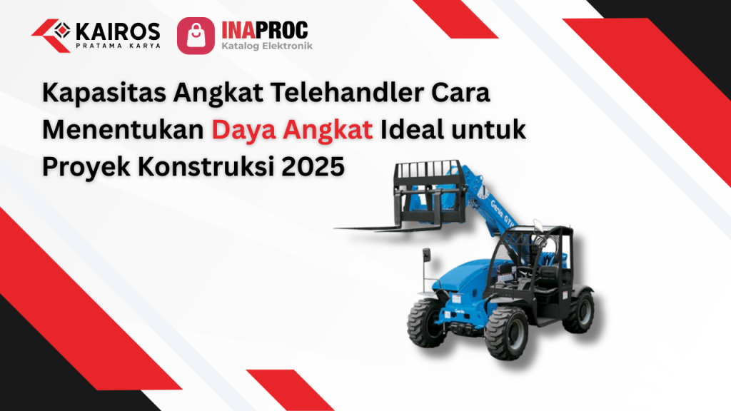 kapasitas angkat telehandler