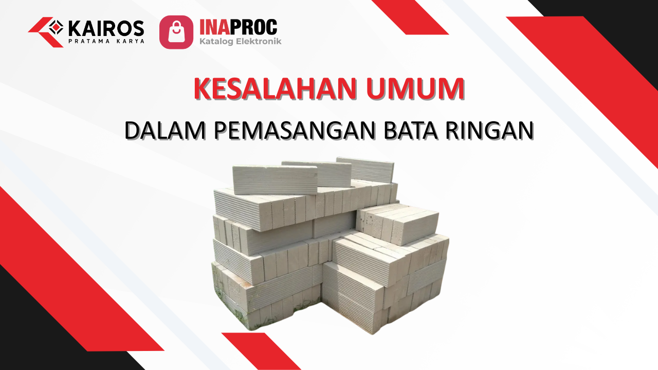 cara pemasangan bata ringan
