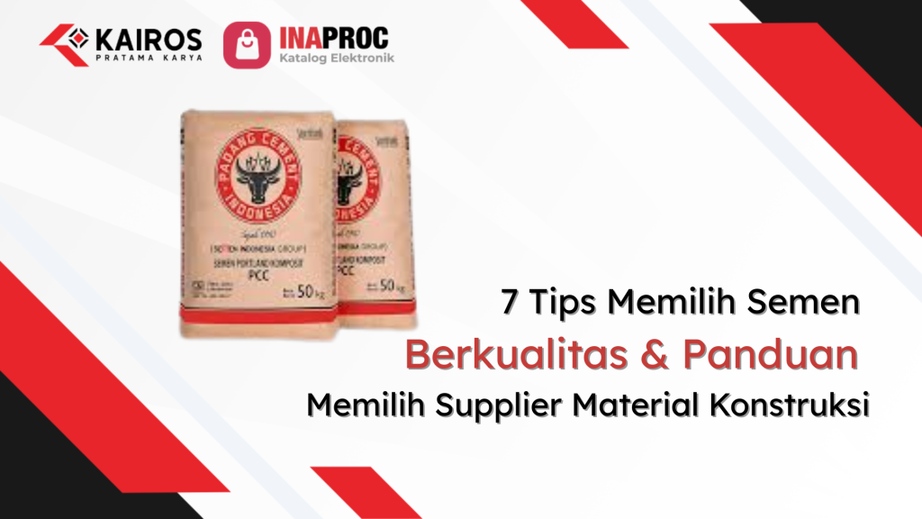 Lihat detail produk Tips Memilih Semen kami di e-Katalog Inaproc Kairos Pratama Karya