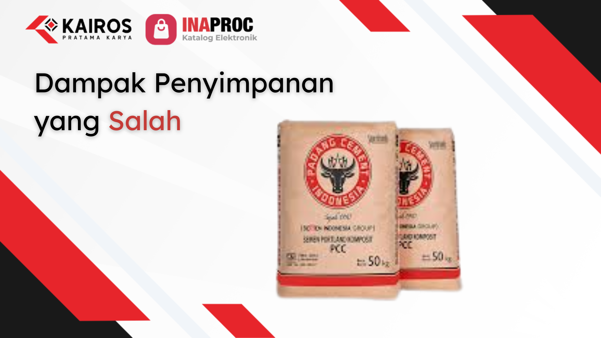 Lihat detail produk Semen Mortar kami di e-Katalog Inaproc Kairos Pratama Karya