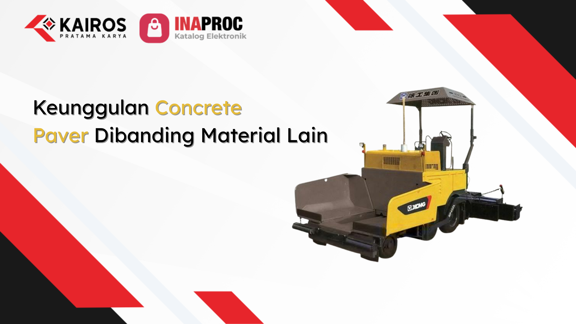 Lihat detail produk Concrete Paver kami di e-Katalog Inaproc Kairos Pratama Karya