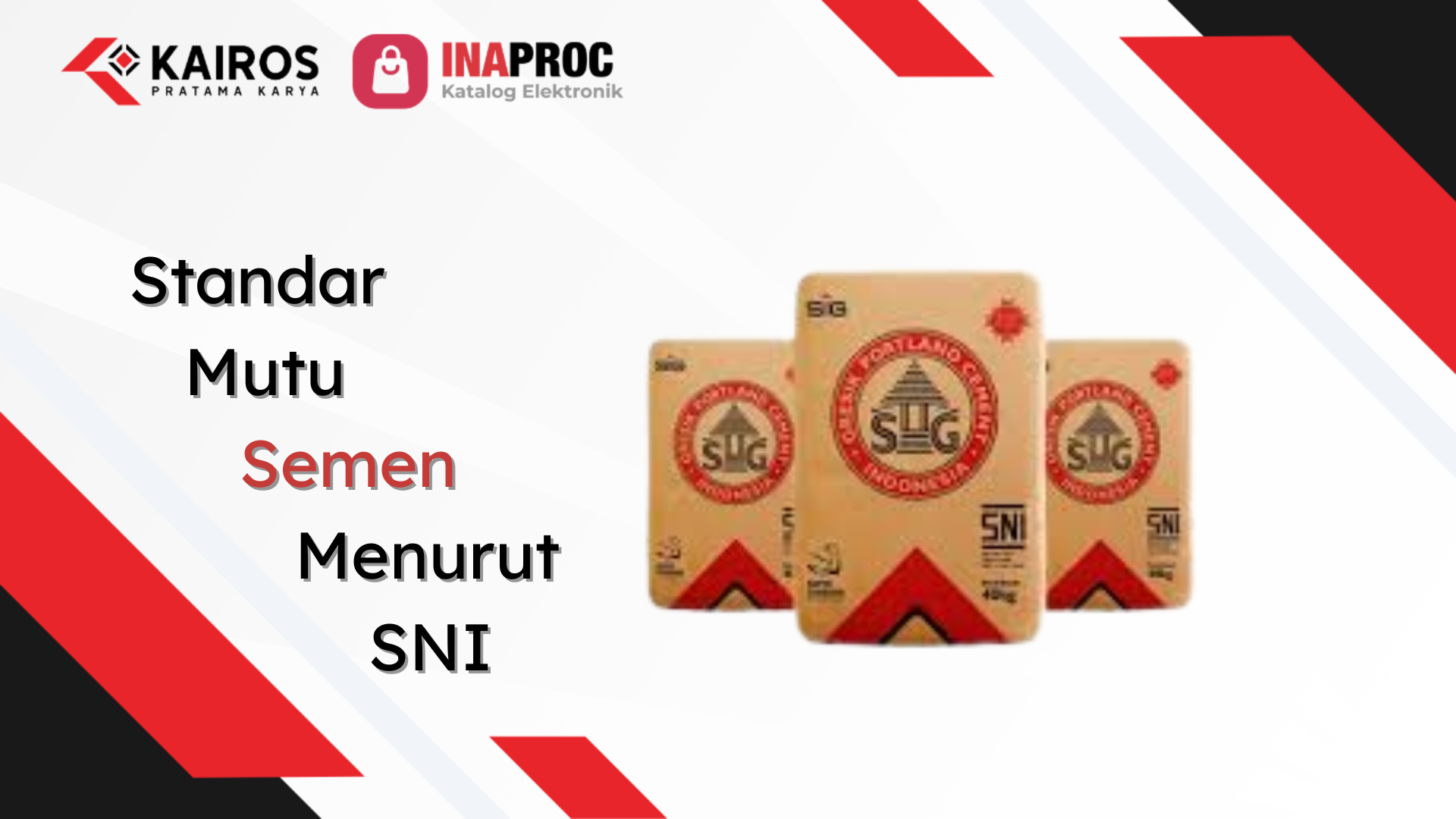 Lihat detail produk Faktor Penentu Kualitas Semen kami di e-Katalog Inaproc Kairos Pratama Karya