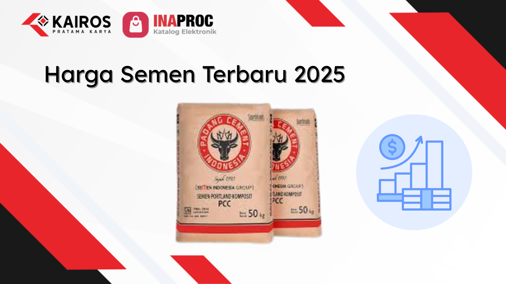 Lihat detail produk Harga Semen Terbaru 2025 kami di e-Katalog Inaproc Kairos Pratama Karya