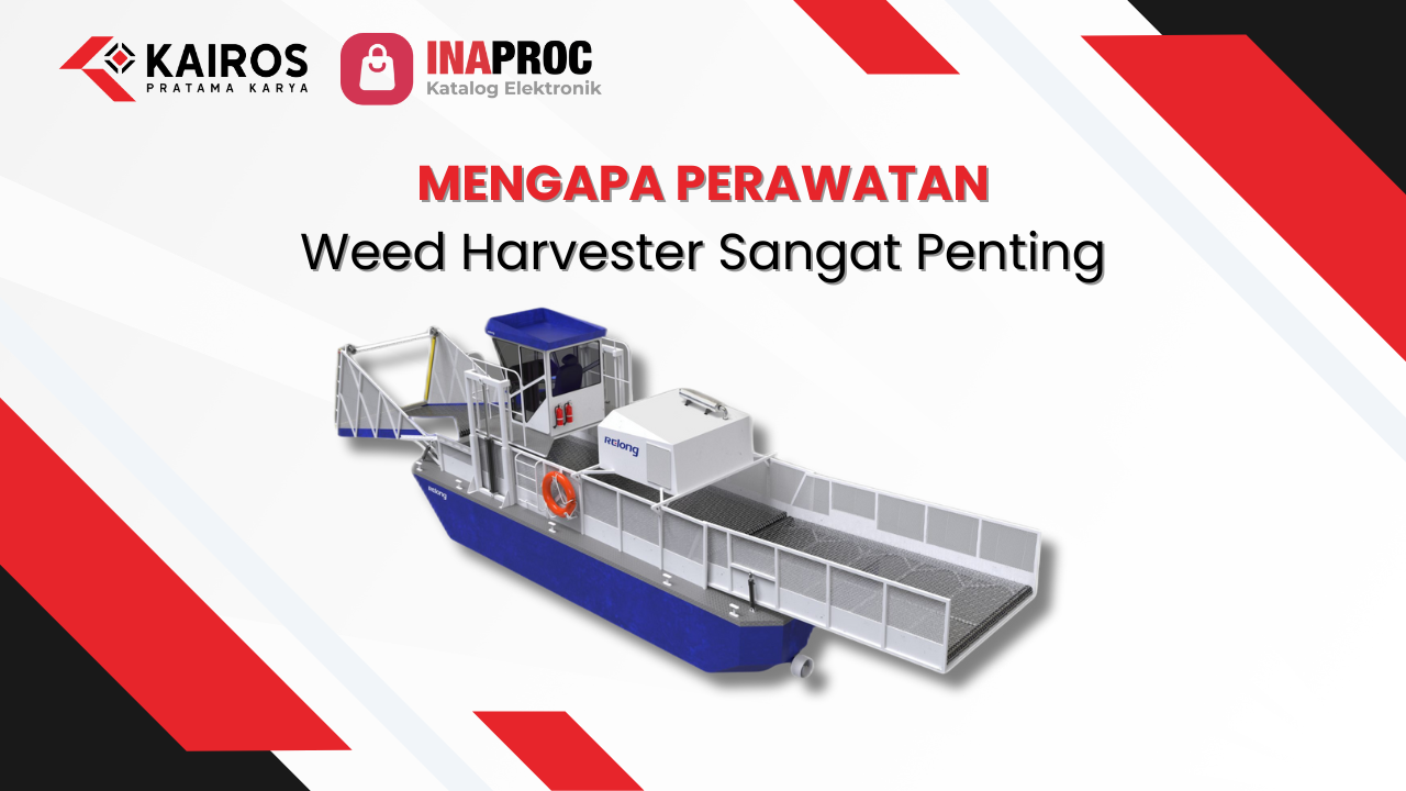 cara merawat weed harvester