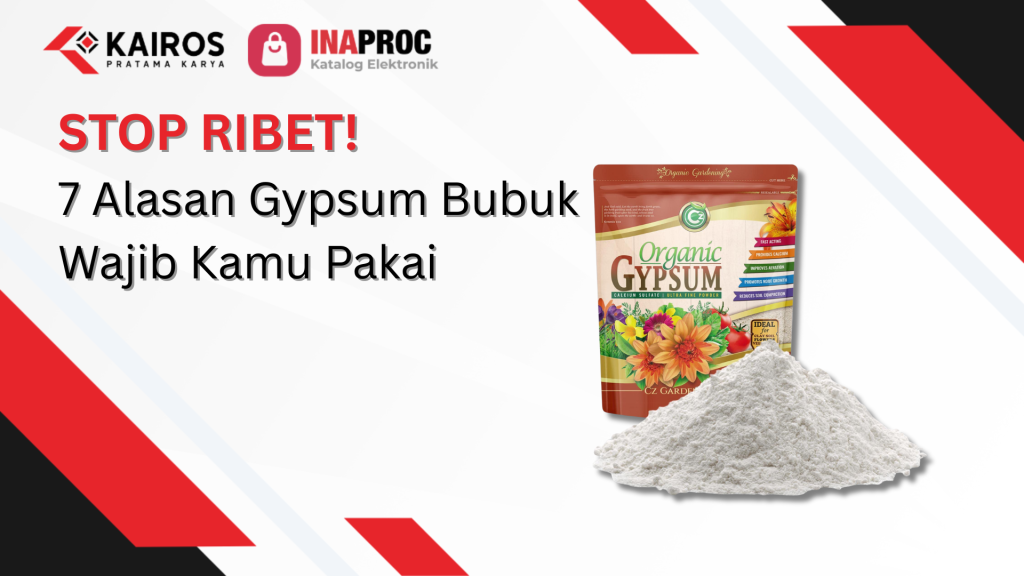 gypsum bubuk