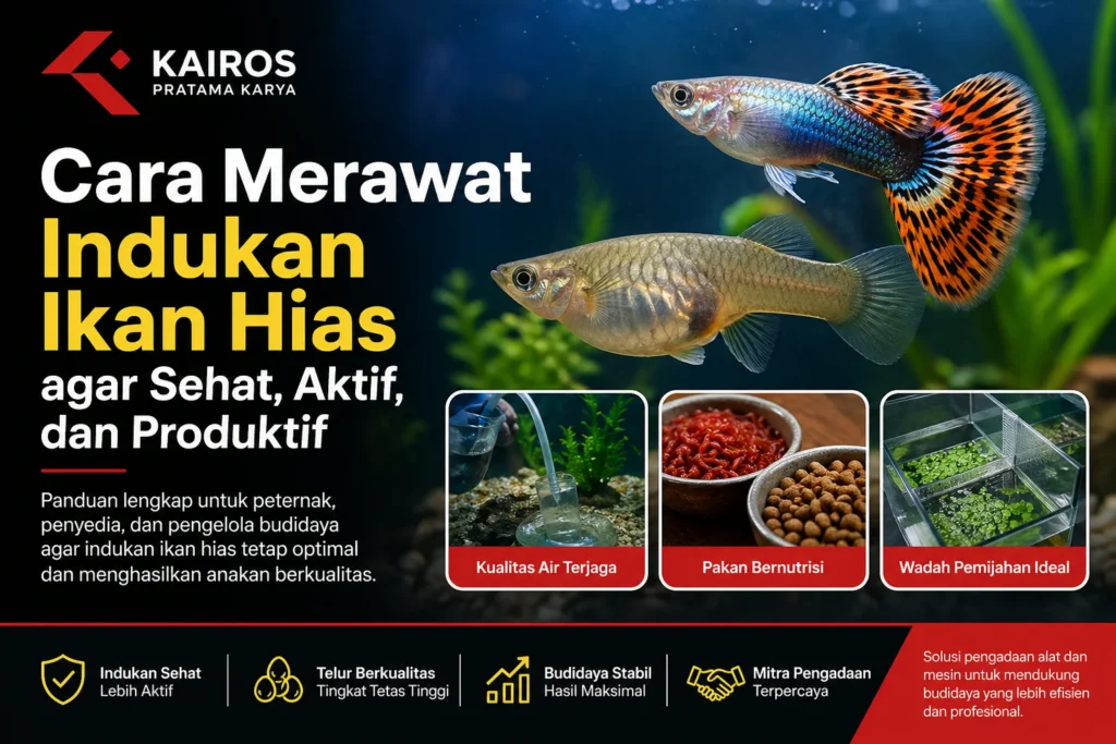 cara merawat indukan ikan hias untuk budidaya dengan pakan berkualitas dan lingkungan optimal