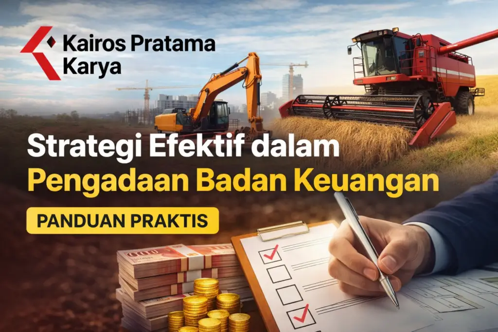 “Strategi efektif dalam pengadaan badan keuangan dengan alat berat dan mesin pertanian modern”