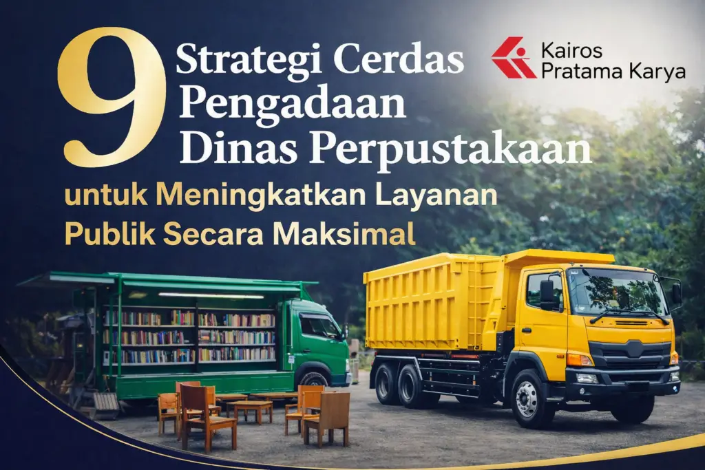 Pengadaan Dinas Perpustakaan modern dengan dukungan kendaraan operasional dan solusi efisien dari Kairos Pratama Karya