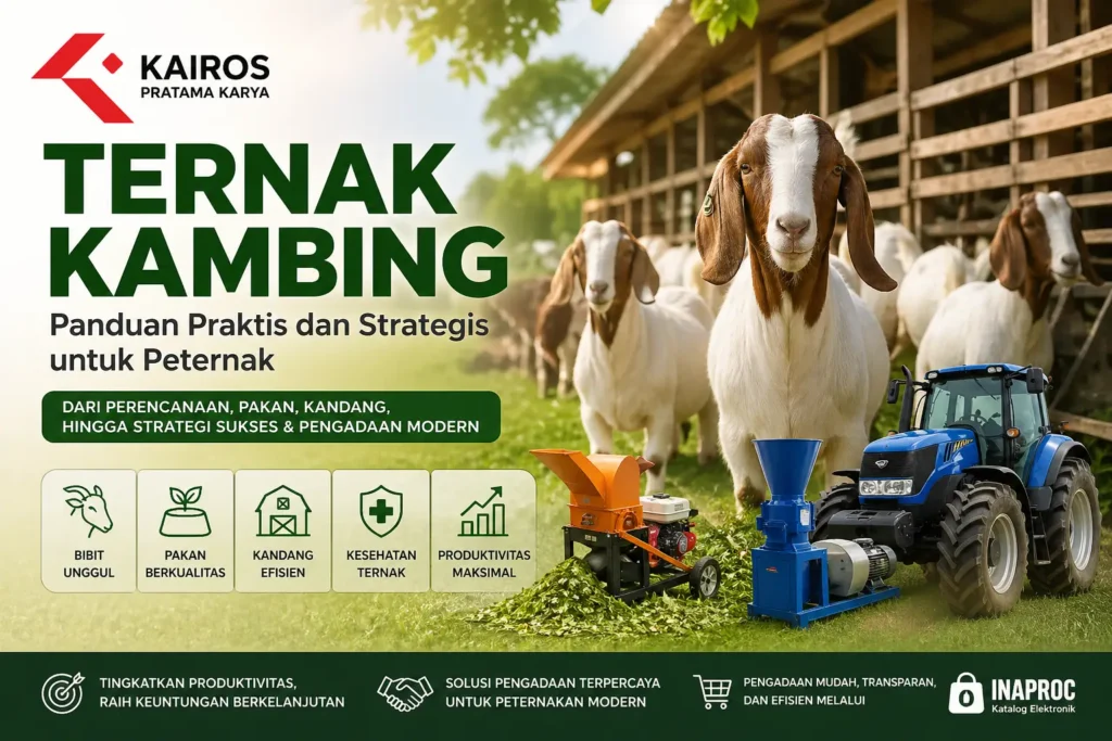 anduan Ternak Kambing Modern untuk Peternak dan Pengadaan