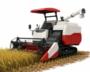 Contoh Ilustrasi Mini Combine Harvester
