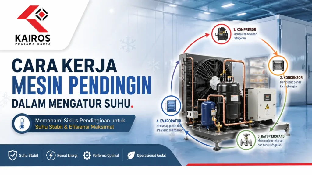 Cara Kerja Mesin Pendingin Dalam Mengatur Suhu