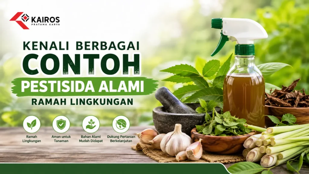Contoh pestisida alami ramah lingkungan untuk pertanian modern