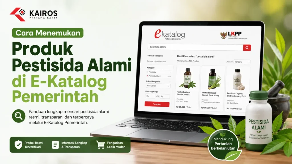 Cara Menemukan Produk Pestisida Alami di E-Katalog Pemerintah