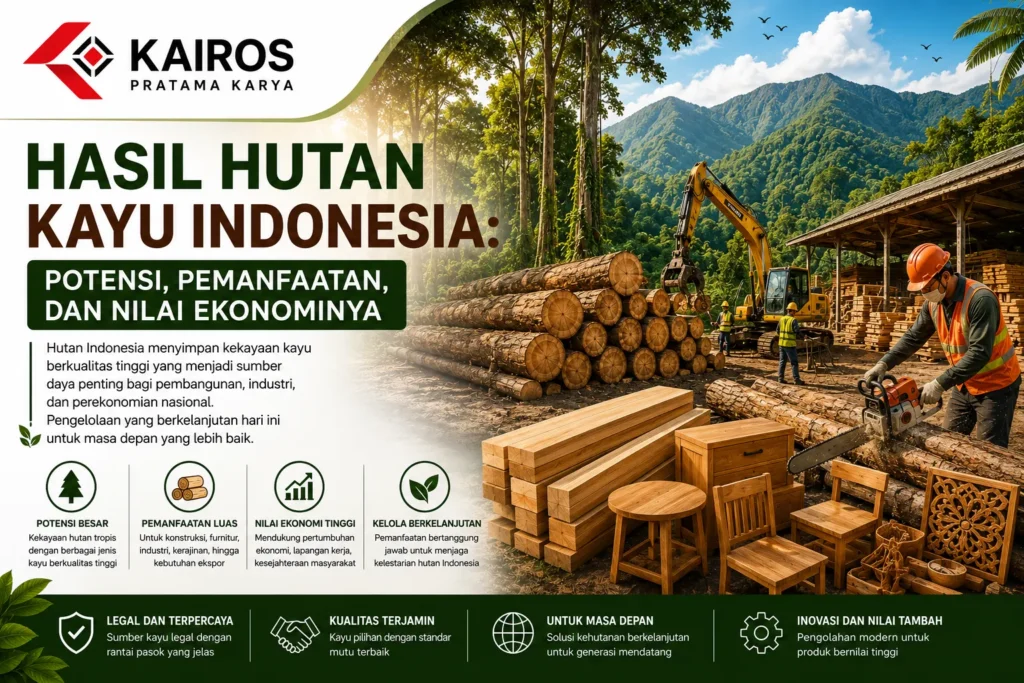 Hasil Hutan Kayu Indonesia: Potensi, Pemanfaatan, dan Nilai Ekonominya
